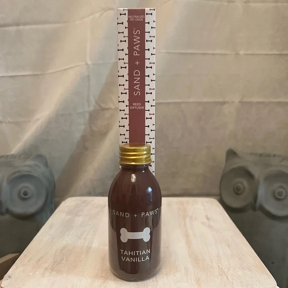 Sand and Paws Tahitian Vanilla Reed Diffuser